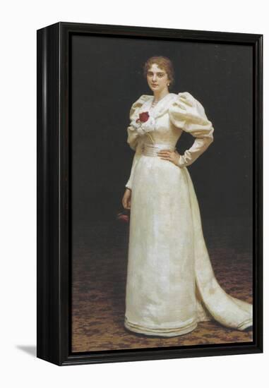 Portrait of Lyudmila Petrovna Steinheil, 1895-Ilya Yefimovich Repin-Framed Premier Image Canvas