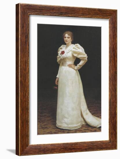 Portrait of Lyudmila Petrovna Steinheil, 1895-Ilya Yefimovich Repin-Framed Giclee Print