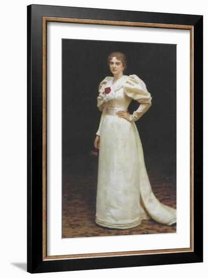 Portrait of Lyudmila Petrovna Steinheil, 1895-Ilya Yefimovich Repin-Framed Giclee Print