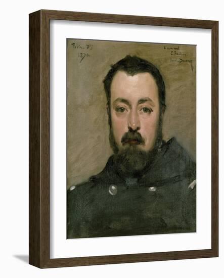 Portrait of M. Berthon, 1870-Charles Emile Auguste Carolus-Duran-Framed Giclee Print