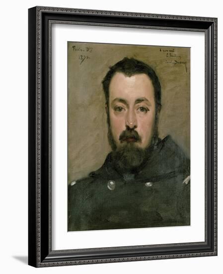 Portrait of M. Berthon, 1870-Charles Emile Auguste Carolus-Duran-Framed Giclee Print