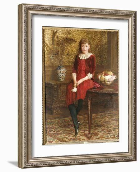 Portrait of Mabel-Edward John Gregory-Framed Giclee Print