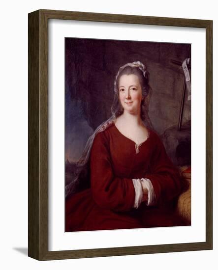 Portrait of Madame De Tencin-Antoine Coypel-Framed Giclee Print