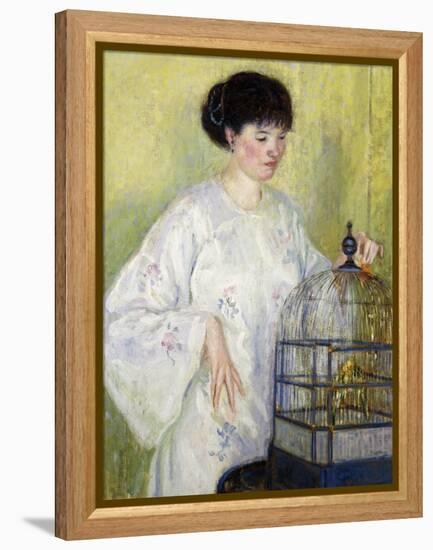 Portrait of Madame Frieseke, C.1912-1913-Frederick Carl Frieseke-Framed Premier Image Canvas