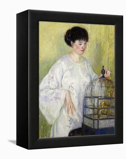 Portrait of Madame Frieseke, C.1912-1913-Frederick Carl Frieseke-Framed Premier Image Canvas