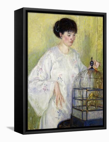 Portrait of Madame Frieseke, C.1912-1913-Frederick Carl Frieseke-Framed Premier Image Canvas