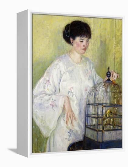 Portrait of Madame Frieseke, C.1912-1913-Frederick Carl Frieseke-Framed Premier Image Canvas