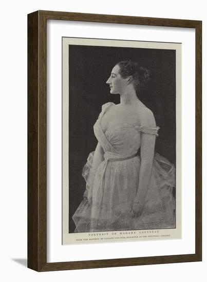 Portrait of Madame Gautreau-Gustave Courtois-Framed Giclee Print