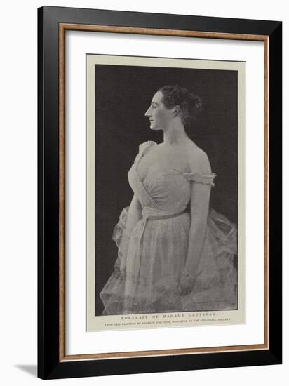 Portrait of Madame Gautreau-Gustave Courtois-Framed Giclee Print