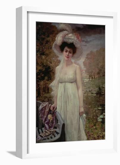 Portrait of Madame Gervex, 1899-Henri Gervex-Framed Giclee Print