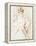 Portrait of Madame Helleu, Reading-Paul Cesar Helleu-Framed Premier Image Canvas