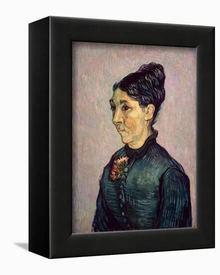 Portrait of Madame Jeanne Lafuye Trabuc, 1889-Vincent van Gogh-Framed Giclee Print