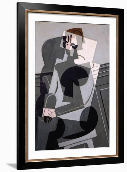 Portrait of Madame Josette Gris-Juan Gris-Framed Giclee Print