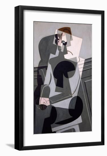 Portrait of Madame Josette Gris-Juan Gris-Framed Premium Giclee Print