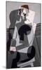 Portrait of Madame Josette Gris-Juan Gris-Mounted Premium Giclee Print