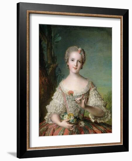 Portrait of Madame Louise de France at Fontevrault, 1748-Jean-Marc Nattier-Framed Giclee Print