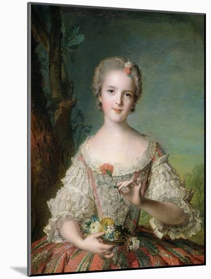 Portrait of Madame Louise de France at Fontevrault, 1748-Jean-Marc Nattier-Mounted Giclee Print