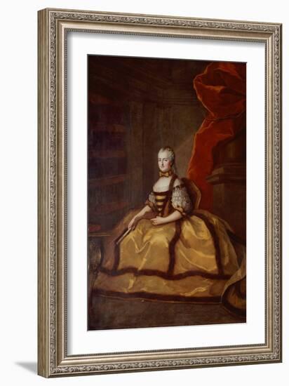 Portrait of Madame Louise of France (1737-87), C.1770 (Oil on Canvas)-Jean-Marc Nattier-Framed Giclee Print