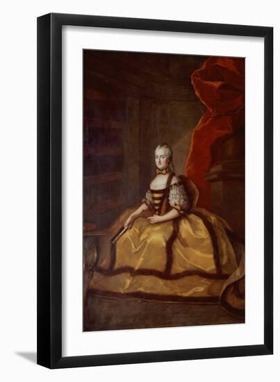 Portrait of Madame Louise of France (1737-87), C.1770 (Oil on Canvas)-Jean-Marc Nattier-Framed Giclee Print