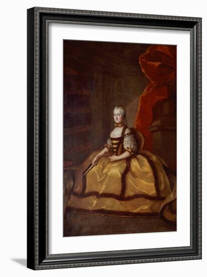 Portrait of Madame Louise of France (1737-87), C.1770 (Oil on Canvas)-Jean-Marc Nattier-Framed Giclee Print