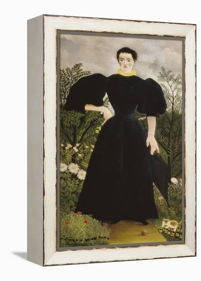 Portrait of Madame M-Henri Rousseau-Framed Stretched Canvas