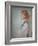 Portrait of Madame Odilon Redon - Pastel, 1905-Odilon Redon-Framed Giclee Print