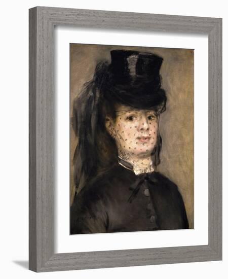 Portrait of Madame Paul Darras, 1872-Pierre-Auguste Renoir-Framed Giclee Print