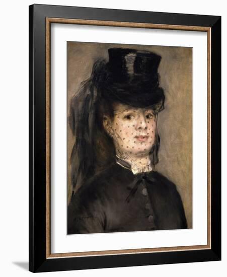 Portrait of Madame Paul Darras, 1872-Pierre-Auguste Renoir-Framed Giclee Print