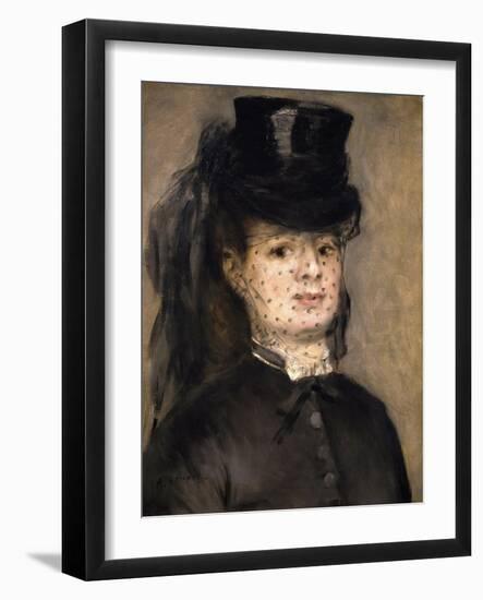 Portrait of Madame Paul Darras, 1872-Pierre-Auguste Renoir-Framed Giclee Print