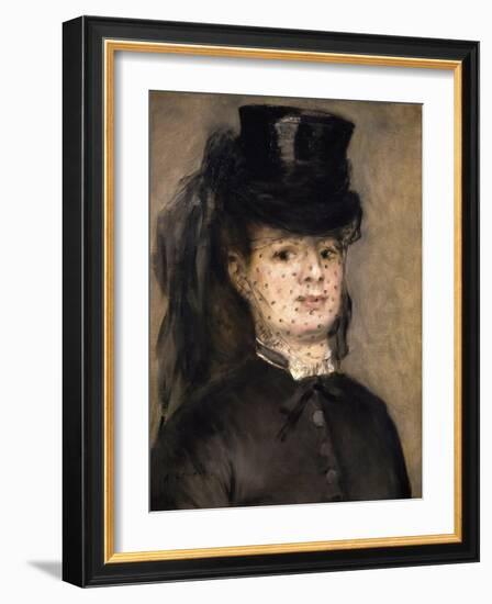 Portrait of Madame Paul Darras, 1872-Pierre-Auguste Renoir-Framed Giclee Print