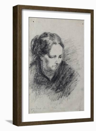 Portrait of Madame Pissarro, 1882-Camille Pissarro-Framed Giclee Print