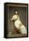 Portrait of Madame Raymond Verninac (1780-1827) Sister of Eugene Delacroix Painting by Jacques Loui-Jacques Louis David-Framed Premier Image Canvas