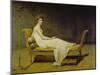 Portrait of Madame Récamier, 1800-Jacques-Louis David-Mounted Giclee Print