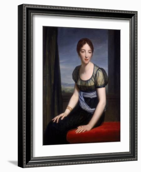 Portrait of Madame Regnault De Saint-Jean D'Angely, 1798-Francois Pascal Simon Gerard-Framed Giclee Print
