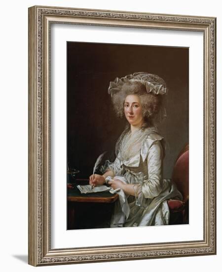 Portrait of Madame Roland-Adélaïde Labille-Guiard-Framed Giclee Print