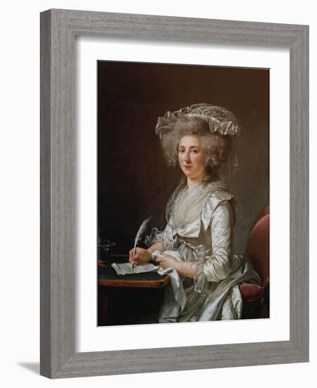 Portrait of Madame Roland-Adélaïde Labille-Guiard-Framed Giclee Print