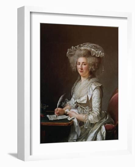 Portrait of Madame Roland-Adélaïde Labille-Guiard-Framed Giclee Print