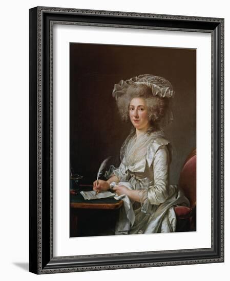 Portrait of Madame Roland-Adélaïde Labille-Guiard-Framed Giclee Print