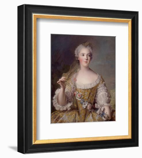 Portrait of Madame Sophie de France, 1748-Jean-Marc Nattier-Framed Premium Giclee Print