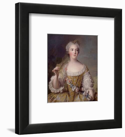 Portrait of Madame Sophie de France, 1748-Jean-Marc Nattier-Framed Premium Giclee Print