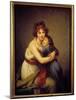 Portrait of Madame Vigee Lebrun and Her Daughter Jeanne-Lucie-Louise (1780-1819), 1789 (Oil on Canv-Elisabeth Louise Vigee-LeBrun-Mounted Giclee Print