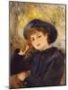 Portrait of Madamoiselle Demarsy, 1882-Pierre-Auguste Renoir-Mounted Giclee Print