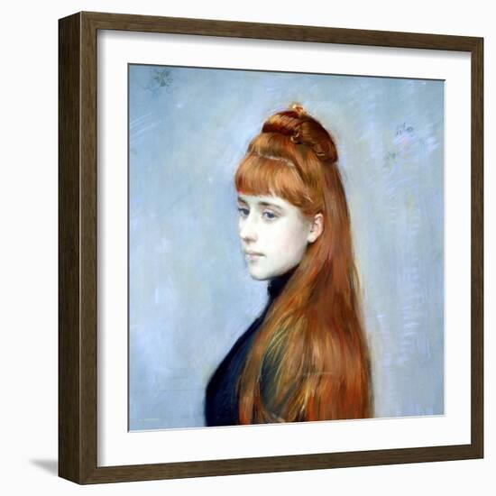 Portrait of Mademoiselle Alice Guerin-Paul Cesar Helleu-Framed Giclee Print