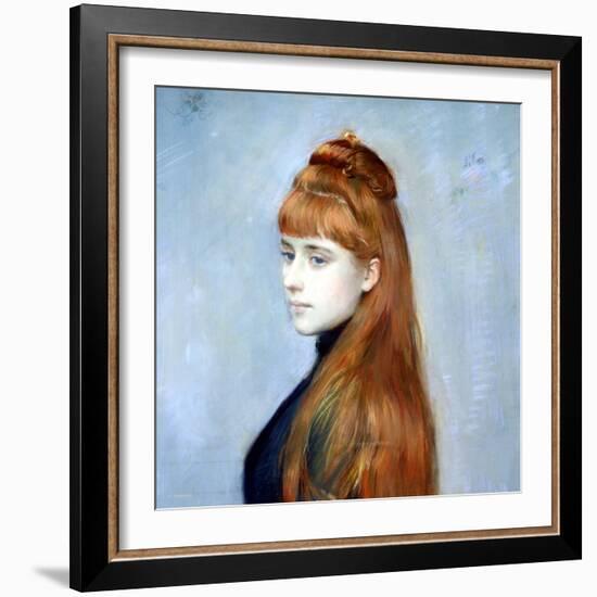 Portrait of Mademoiselle Alice Guerin-Paul Cesar Helleu-Framed Giclee Print