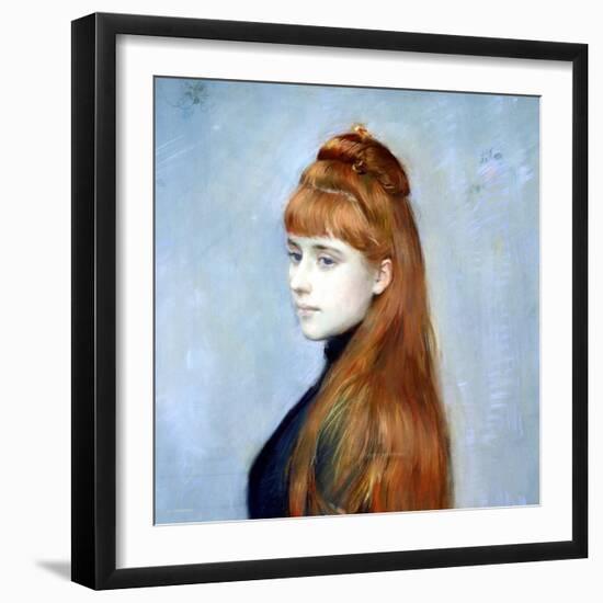 Portrait of Mademoiselle Alice Guerin-Paul Cesar Helleu-Framed Giclee Print