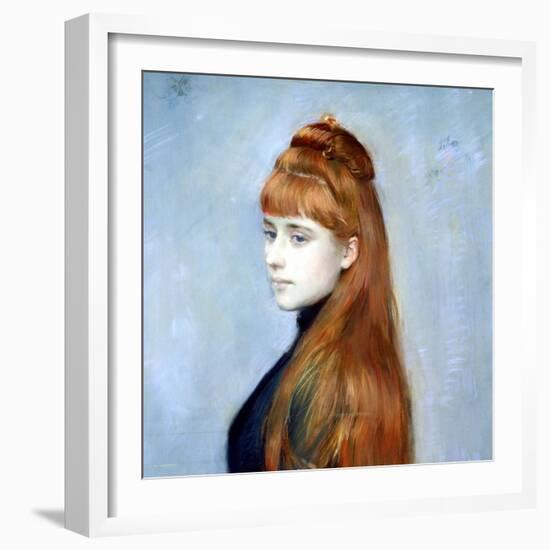 Portrait of Mademoiselle Alice Guerin-Paul Cesar Helleu-Framed Giclee Print