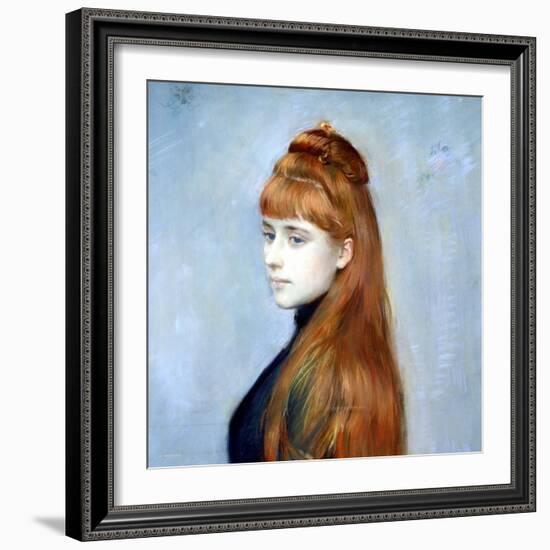 Portrait of Mademoiselle Alice Guerin-Paul Cesar Helleu-Framed Giclee Print