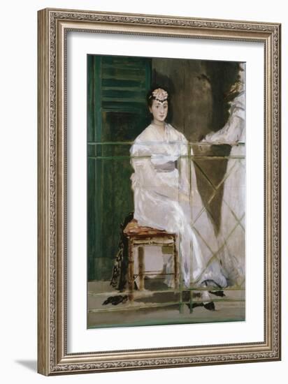 Portrait of Mademoiselle Claus, 1868-Edouard Manet-Framed Giclee Print