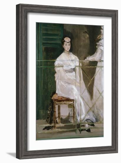 Portrait of Mademoiselle Claus, 1868-Edouard Manet-Framed Giclee Print