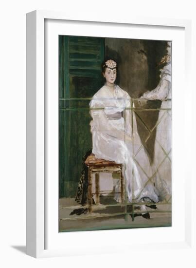 Portrait of Mademoiselle Claus, 1868-Edouard Manet-Framed Giclee Print